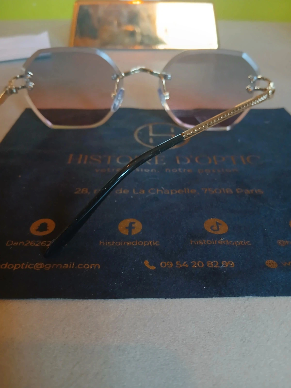 Luxe Sunglasses "Full Set" - Histoire d’Optic - Hip-Hop/Chic Style – photo 8